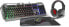 Фото #1 товара SPEEDLINK LUNERA 4in1 - Full-size (100%) - USB - QWERTZ - LED - Black - Mouse included