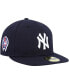 Men's Navy New York Yankees 9/11 Memorial Side Patch 59FIFTY Fitted Hat