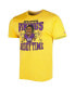 Фото #3 товара Men's Justin Jefferson Gold Minnesota Vikings Caricature Player Tri-Blend T-shirt