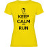 KRUSKIS Keep Calm And Run short sleeve T-shirt