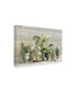 Danhui Nai Greenhouse Orchids on Wood V2 Canvas Art - 19.5" x 26"