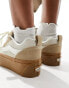 Фото #3 товара Vans Knu Stack trainers in tan and gum