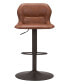 44" Steel, Polyurethane Vital Adjustable Base Bar Chair
