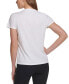 Фото #2 товара Women's Cotton Embellished-Logo T-Shirt