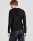 Women's Embellished Long-Sleeve Hooded 100% Cashmere Sweater, Created for Macy's