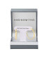 ფოტო #4 პროდუქტის Clear Crystal C Hoop Earring