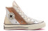 Металлические женские кеды Converse Chuck Taylor All Star 1970s Rainbow High Top 37 - фото #3