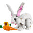 Фото #4 товара LEGO Creator 3-in-1 31133 Das weie Kaninchen mit tierischen Figurenfischen, Dichtungen und Papageien