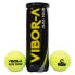 Фото #1 товара VIBORA Vibor-A Elite Tour Padel Balls