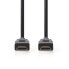 Фото #1 товара Nedis CVGB35000BK10 - 1 m - HDMI Type A (Standard) - HDMI Type A (Standard) - Audio Return Channel (ARC) - Black