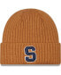 Фото #1 товара Men's Light Brown Syracuse Orange Core Classic Cuffed Knit Hat