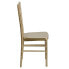 Фото #1 товара Hercules Premium Series Gold Resin Stacking Chiavari Chair