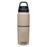 Фото #1 товара Бутылка для воды с двойными стенками CAMELBAK Multibev Stainless 500мл и 350мл