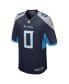 Men's Calvin Ridley Navy Tennessee Titans Game Player Jersey