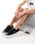 Calvin Klein Jeans bold flatform low trainers in multi