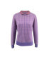 Фото #1 товара Bellemere Women's Merino Tweed Pullover With Pearl Polo Collar Sweater