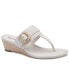 Фото #1 товара Women's Polliee Buckled Thong Wedge Sandals, Created for Macy's
