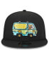 Men's Black Scooby-Doo Mystery Machine Trucker 9FIFTY Snapback Hat - фото #2