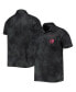 Men's Black St. Louis City SC Abstract Cloud Button-Up Shirt