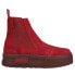 Фото #1 товара Puma Mayze Chelsea Curtain Call Platform Womens Red Sneakers Casual Shoes 38509