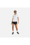 Фото #5 товара Dri-Fit One Swoosh Graphic Running Short-Sleeve Kadın Tişört, Beyaz Kadın Tişört