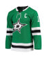 Фото #3 товара Men's Jamie Benn Kelly Green Dallas Stars Home Captain Patch Authentic Pro Player Jersey