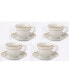 Tea and Coffee Set, 8 Piece Золотистый - фото #1