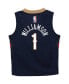 Little Boys and Girls Zion Williamson Navy New Orleans Pelicans Swingman Player Jersey - Icon Edition