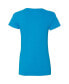 Фото #1 товара Women's Light Blue NASCAR 75th Anniversary V-Neck T-shirt