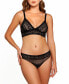 Фото #1 товара Hazel All Stretch Lace Bralet Set, 2-Pc. Lingerie Set