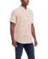 Фото #3 товара Men's Short Sleeve Print Linen Cotton Shirt