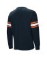 ფოტო #2 პროდუქტის Men's Navy Chicago Bears Hands Off Long Sleeve Adaptive T-shirt