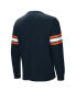 Фото #2 товара Men's Navy Chicago Bears Hands Off Long Sleeve Adaptive T-shirt