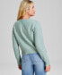 ფოტო #2 პროდუქტის Women's Pointelle Knit Button Front Cardigan, Created for Macy's