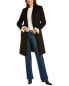 Sofiacashmere Shawl Collar Wool & Cashmere-Blend Coat Women's 12