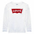 Children’s Long Sleeve T-shirt Levi's Batwing White