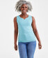 Фото #1 товара Women's Sweetheart-Neck Sleeveless Top, XS-4X, Created for Macy's