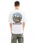 Columbia Hike Happiness II back print t-shirt in white Exclusive at ASOS