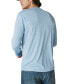 Фото #2 товара Men's Long-Sleeve Henley T-Shirt