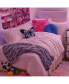 Фото #3 товара Одеяло с наволочкой Dormify Bailey Textured Stripe, на весь Queen, ультра-милые стили для персонализации комнаты.