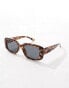 Фото #2 товара Stradivarius oval sunglasses in tortoiseshell