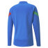 Puma Figc Player Training 14 Zip Sweatshirt Mens Blue 76706303