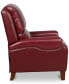 Фото #4 товара Arianlee Leather Push Back Recliner, Created for Macy's