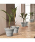 Фото #3 товара Сервировка стола горшок для растений Crescent Garden brunello Classic, 20 дюймов Погодный бетон