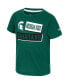 Фото #3 товара Toddler Boys and Girls Green Michigan State Spartans No Vacancy T-shirt