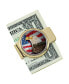 ფოტო #1 პროდუქტის Men's American Bald Eagle Colorized JFK Half Dollar Money Clip