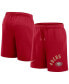 Men's Scarlet San Francisco 49ers Arched Kicker Shorts