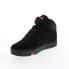 Фото #8 товара Fila V-10 Lux 1CM01212-014 Mens Black Nubuck Lifestyle Sneakers Shoes