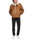 ფოტო #1 პროდუქტის Men's Relaxed-Fit Faux-Shearling Trucker Jacket