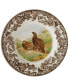 Woodland Bird Canapé Plates, Set of 4